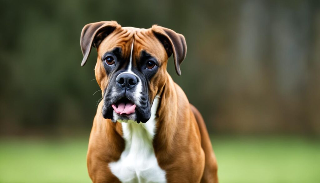 Affectionate and Protective Boxer Dog