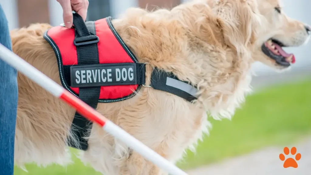 A Golden Retriever is an excellent service dog (1)